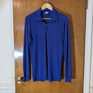 Vintage Patagonia Blue Capilene Base Layer Long Sleeve Shirt
